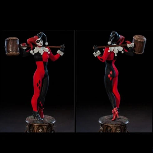 Classic Harley Quinn Costume for Adults – Halloween, Cosplay, Fancy Dress for Women