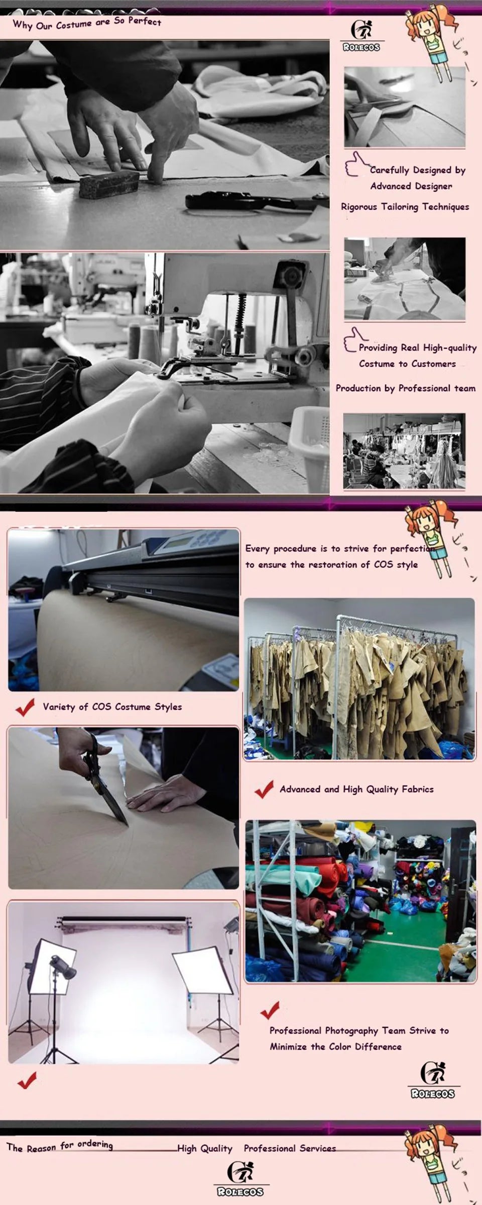ROLECOS Game Genshin Impact Guizhong Cosplay Costume Women Dress Guizhong Liyue Gods Halloween Role Play Outfit