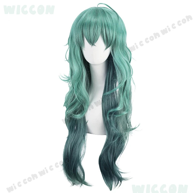 Anime Cosplay Wig Yoshimura Eto – Long Green Gradient Hair And Suit for Tokyo Ghoul Costumes