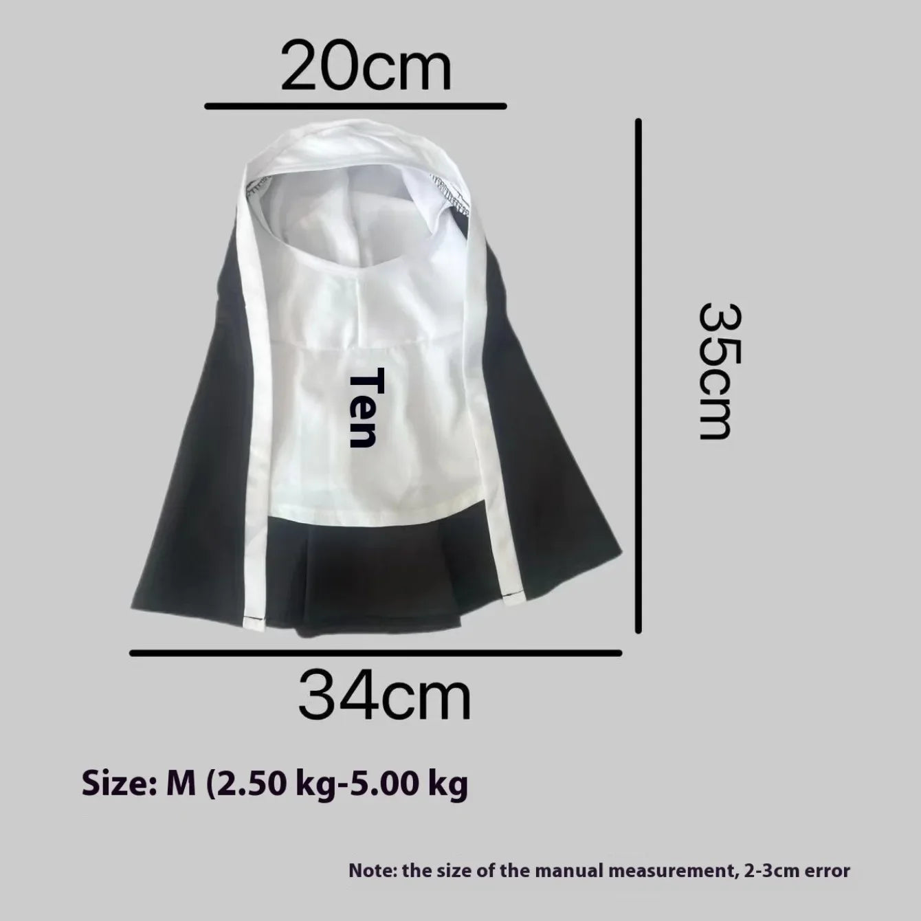 Kawaii Pet Costume 2025 – Cat & Dog Cosplay Nun Cloak Dress for Fun & Creative Play