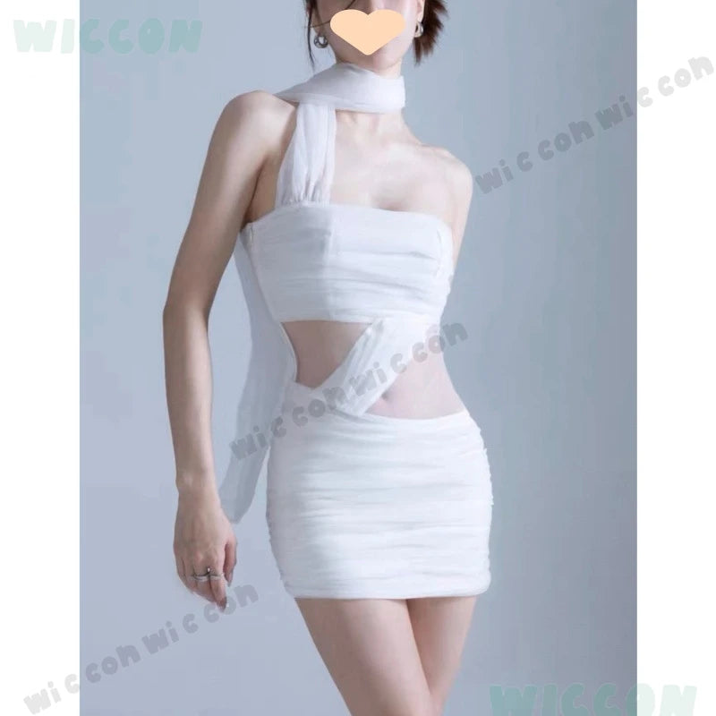 Anime Cosplay Wig Yoshimura Eto – Long Green Gradient Hair And Suit for Tokyo Ghoul Costumes