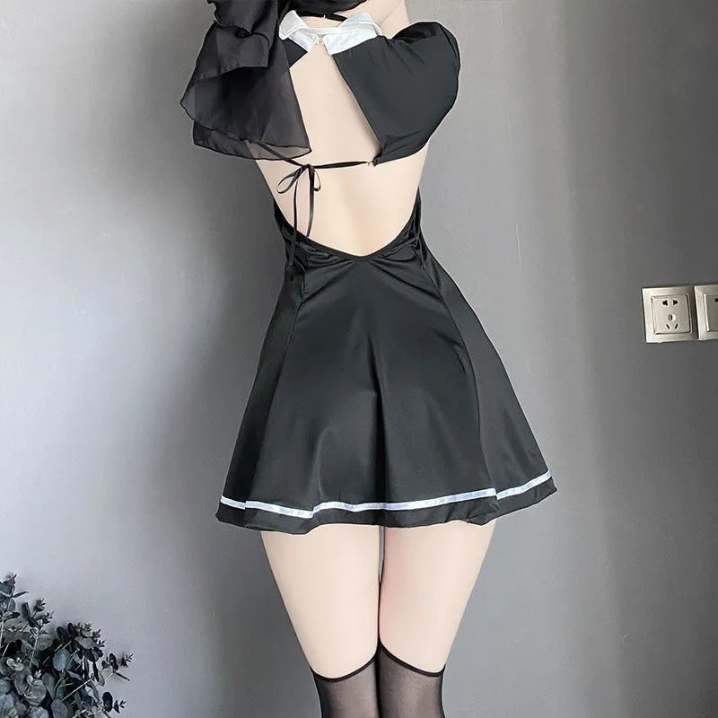 Cosplay costumes Sexy lingerie Role playing women's clothing tight fitting stockings passionate halloween call of the night xxx