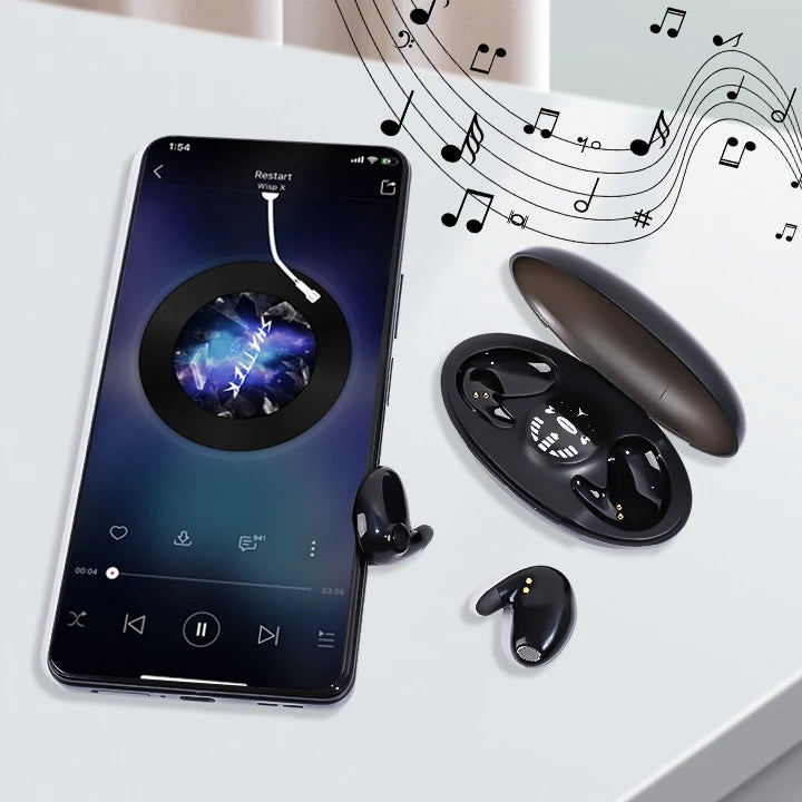 Invisible Comfort Sleep Earbuds – Long Playtime, Noise-Proof, Ergonomic Fit