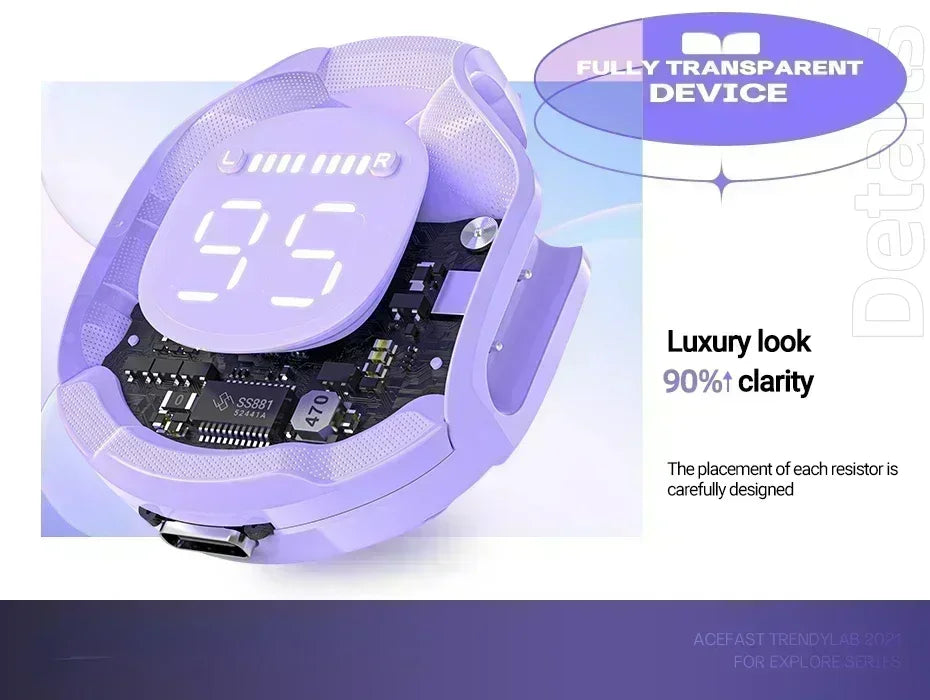 T8 Bluetooth 5.3 Gaming & Sports Earbuds with Deep Bass, Noise Reduction, and Charging Case