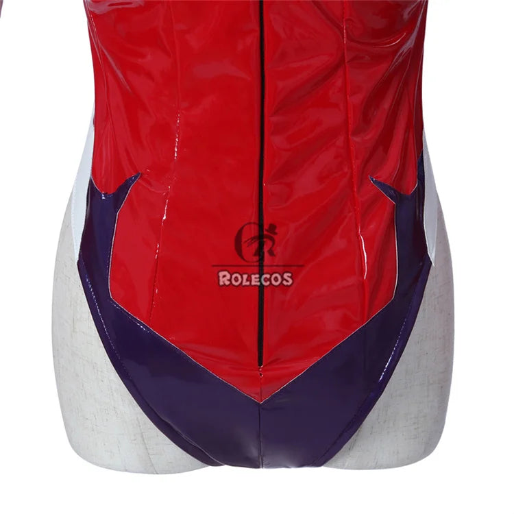 ROLECOS EVA Asuka Langley Soryu Cosplay Costume Asuka Langley Soryu Sexy Combat Jumpsuit Halloween Outfits Women Party Suit