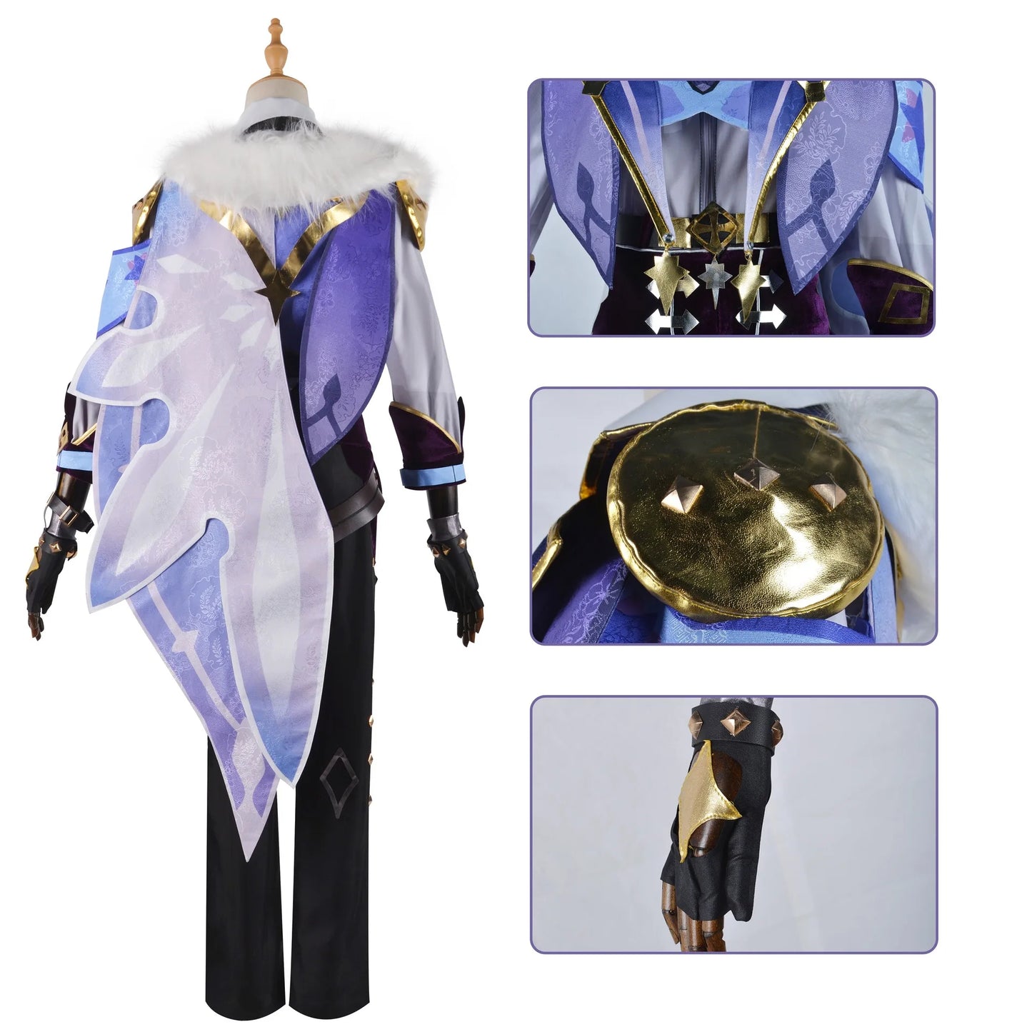 Kaeya Genshin Impact Cosplay Costume – Carnival, Party, Convention, Halloween & Christmas Outfit