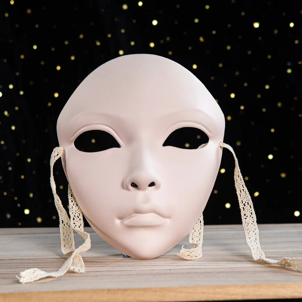 Cosplay Party Chinese Style Masks Anime Mask Hanfu Costume Accessories Carnival Masquerade Mask Halloween Role Play Party Decor