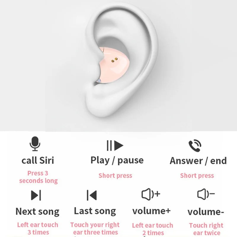 Invisible Comfort Sleep Earbuds – Long Playtime, Noise-Proof, Ergonomic Fit