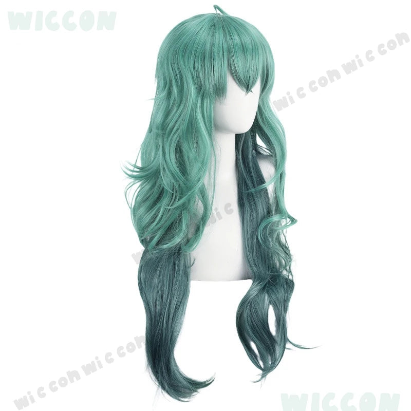 Anime Cosplay Wig Yoshimura Eto – Long Green Gradient Hair And Suit for Tokyo Ghoul Costumes