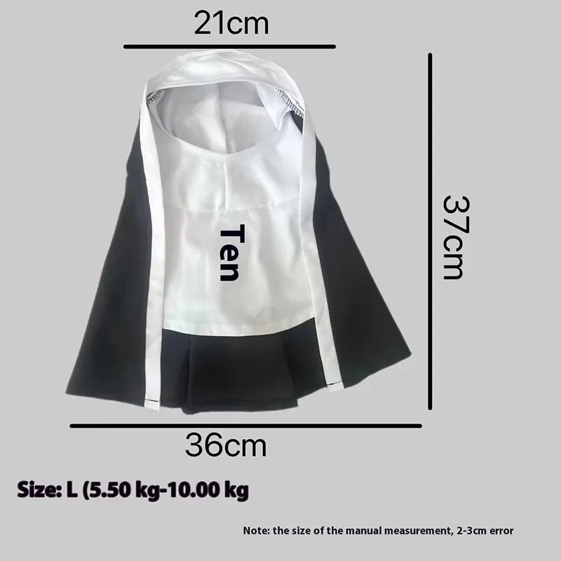 Kawaii Pet Costume 2025 – Cat & Dog Cosplay Nun Cloak Dress for Fun & Creative Play