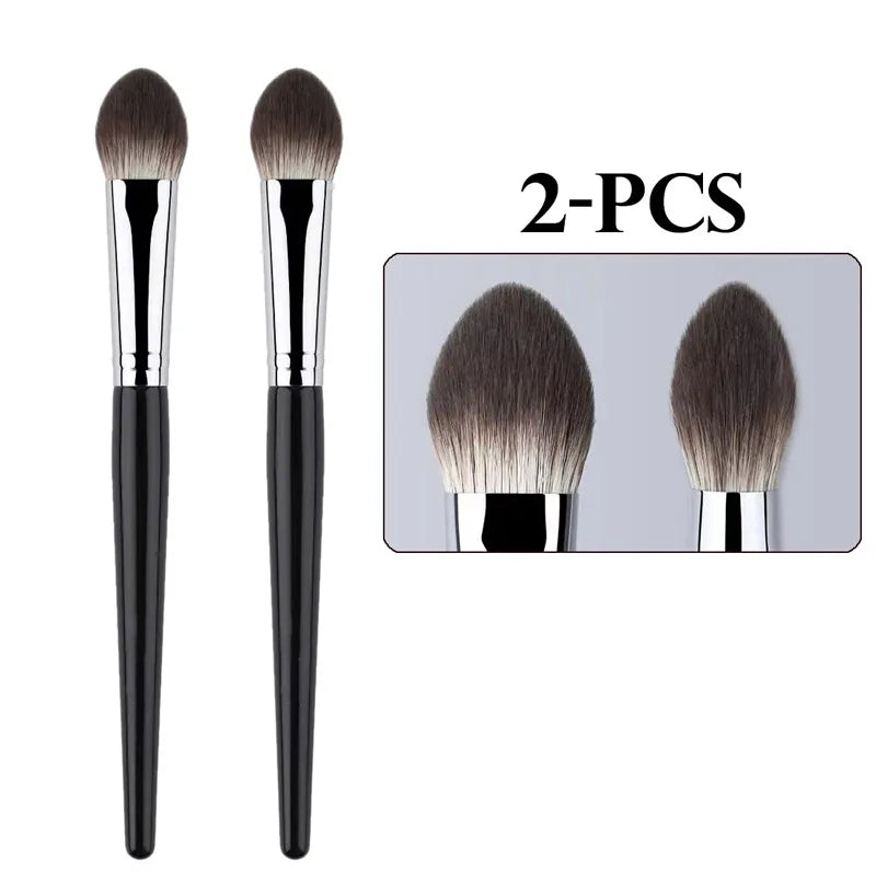 Karsyngirl Luxury Peach Heart Blush Brush – Compact and Precise Makeup Tool for Flawless Cheek Definition and Glow