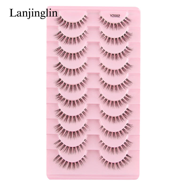 Natural Long 3/10 Pairs 3D Mink Lashes Soft Wispy Fluffy False Eyelashes Extension Make up Tools Fake Lashes maquillaje Cílios