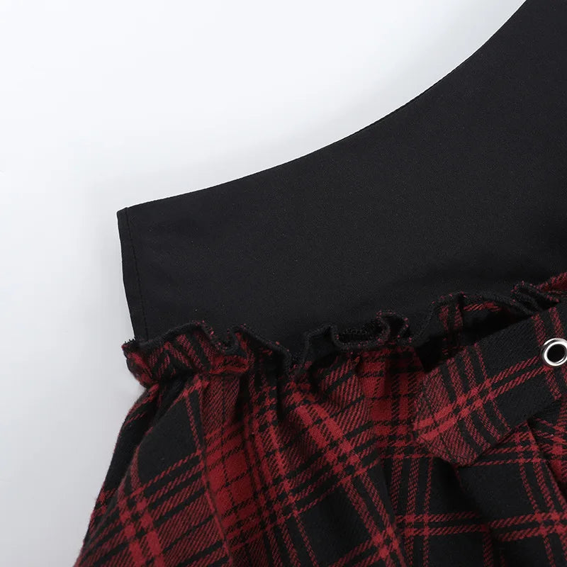 Edgy Y2K Punk High Waist Mini Skirt – Streetwear Summer Fashion 2025