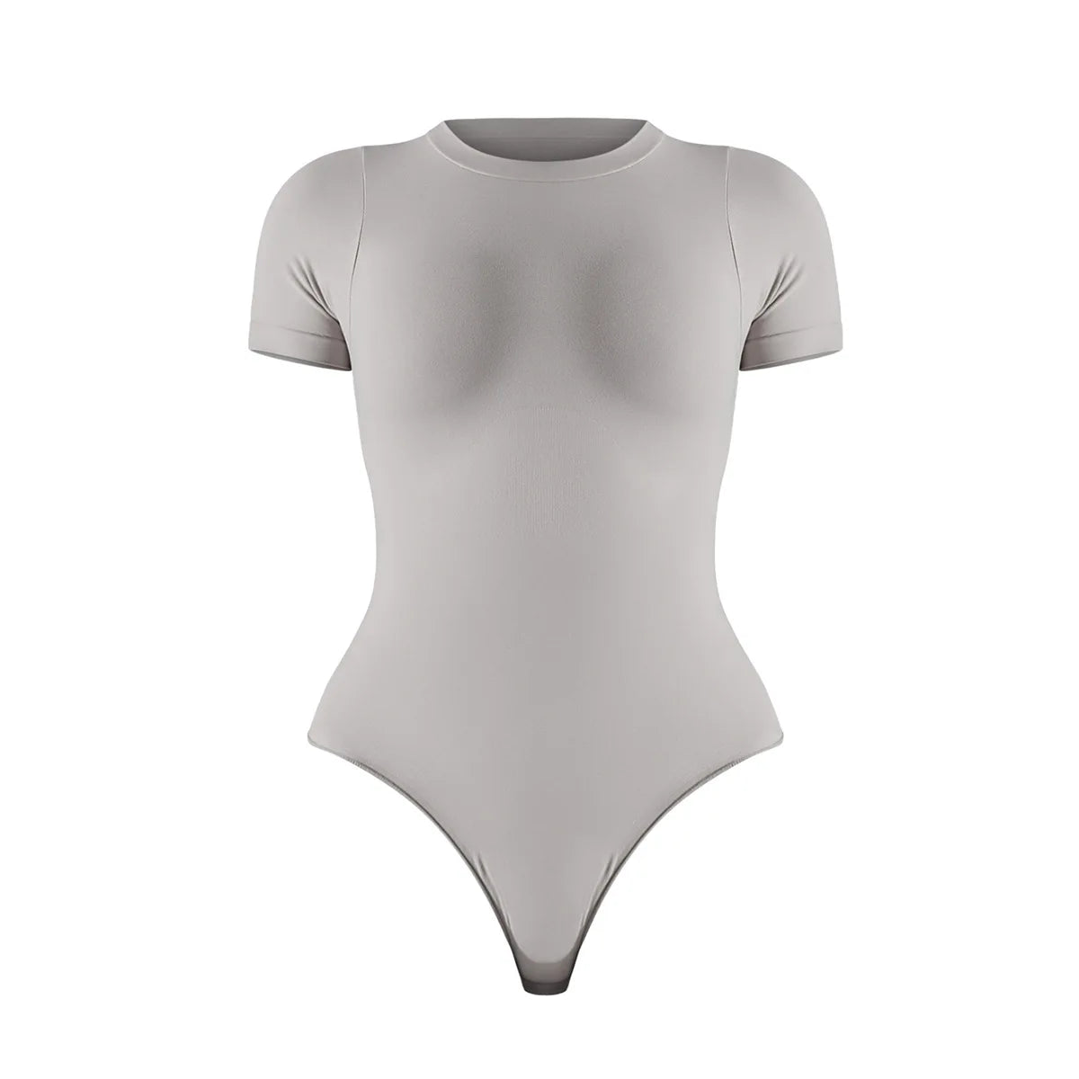 Pmwrun Women's Active Wear Seamless Shapewear Short Sleeve Bodysuit Shaping Sports Beauty Yoga Dress