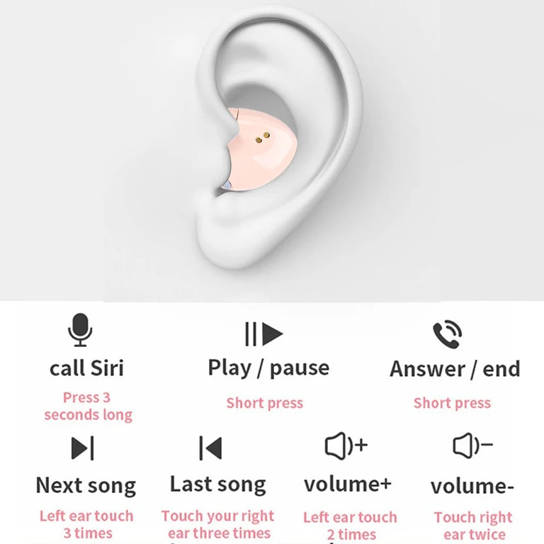 Invisible Comfort Sleep Earbuds – Long Playtime, Noise-Proof, Ergonomic Fit