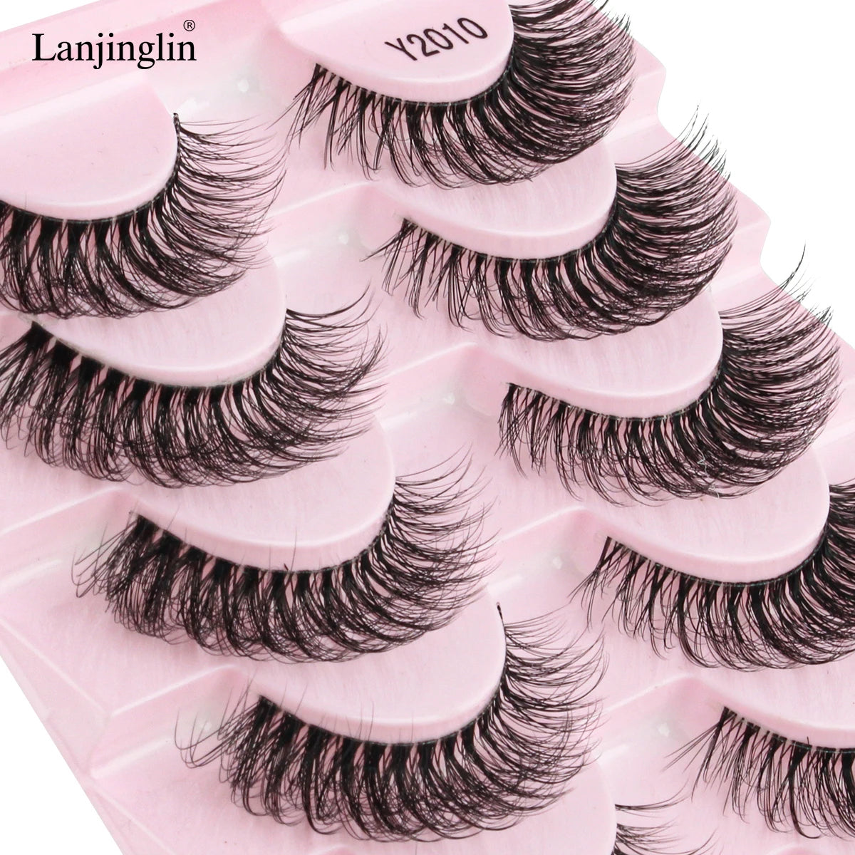 Natural Long 3/10 Pairs 3D Mink Lashes Soft Wispy Fluffy False Eyelashes Extension Make up Tools Fake Lashes maquillaje Cílios