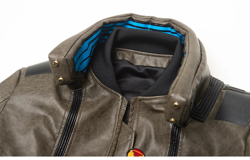 Cyberpunk 2077 Cosplay Costume Set – Futuristic Jacket, Pants, and Accessories for Roleplay, Conventions, Festivals, and Parties