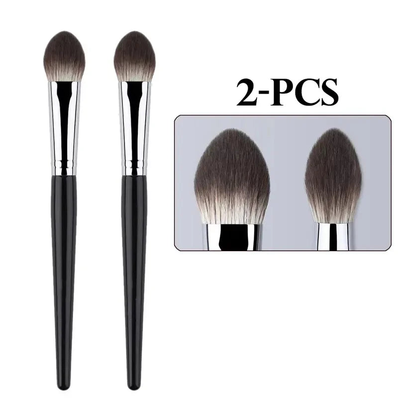 Karsyngirl Luxury Peach Heart Blush Brush – Compact and Precise Makeup Tool for Flawless Cheek Definition and Glow