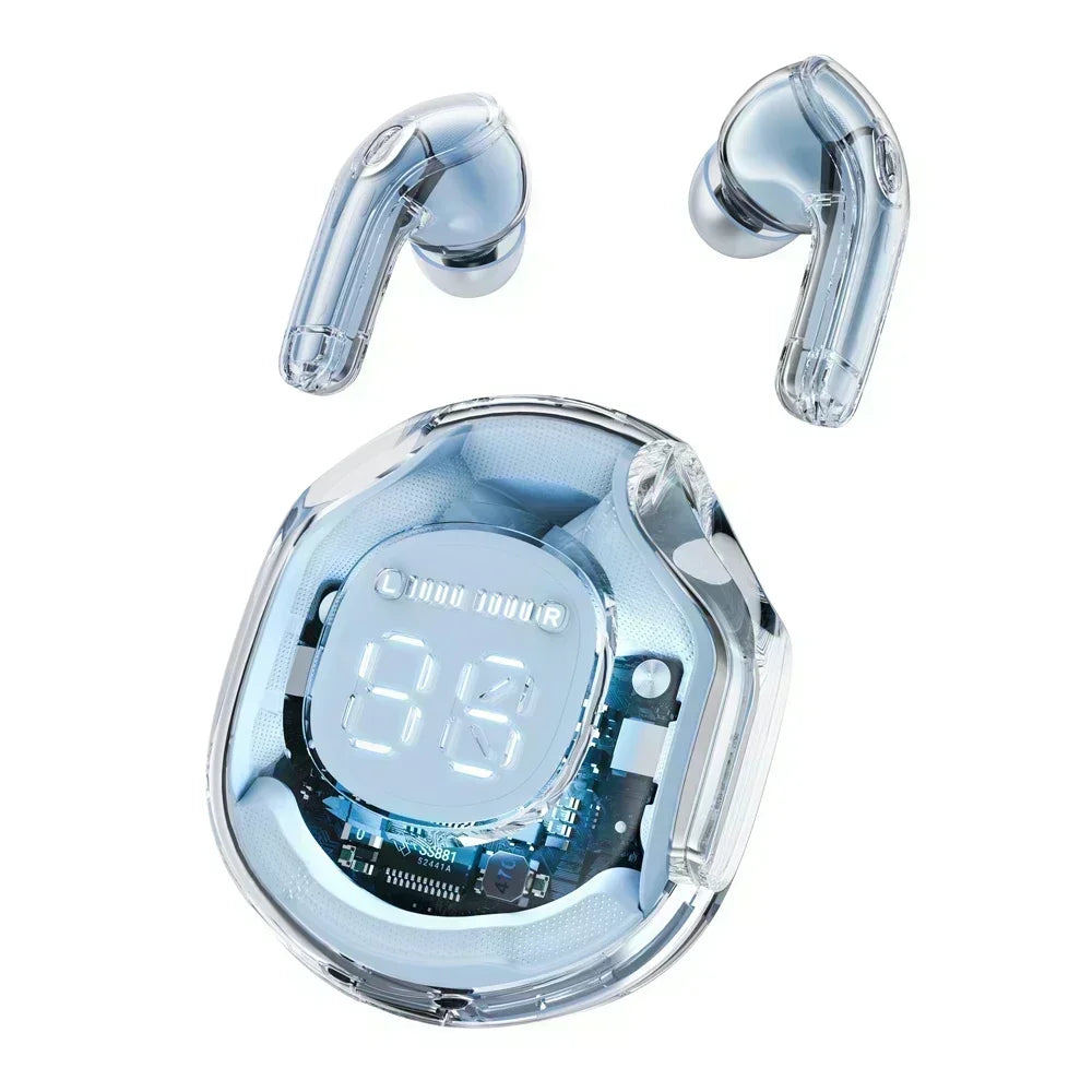 T8 Bluetooth 5.3 Gaming & Sports Earbuds with Deep Bass, Noise Reduction, and Charging Case