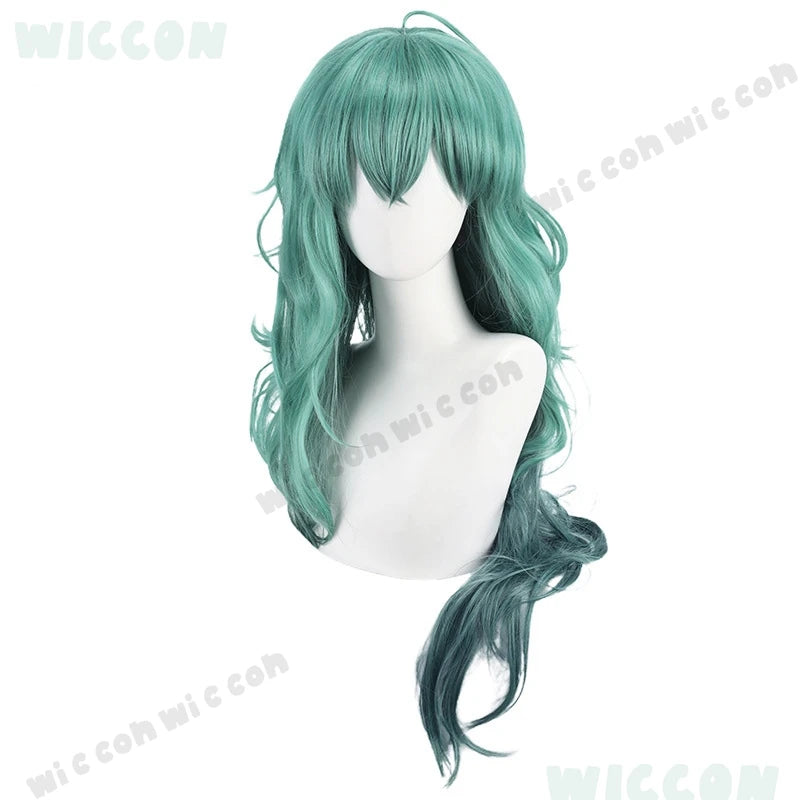 Anime Cosplay Wig Yoshimura Eto – Long Green Gradient Hair And Suit for Tokyo Ghoul Costumes