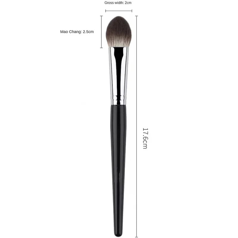 Karsyngirl Luxury Peach Heart Blush Brush – Compact and Precise Makeup Tool for Flawless Cheek Definition and Glow