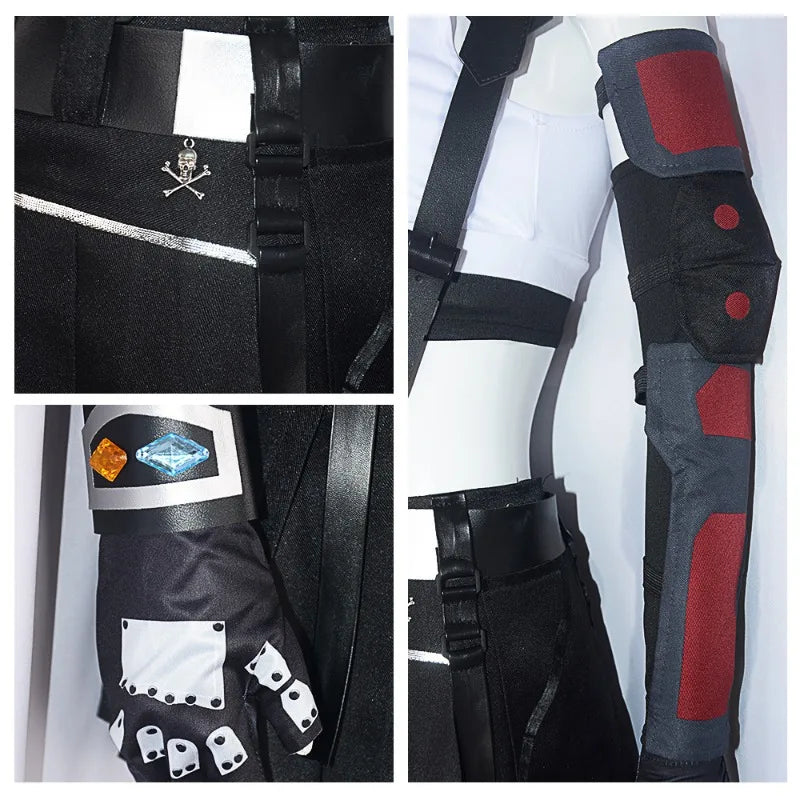 Game Character Cosplay Costume – Tifa Anime-Inspired Outfit for Role Play & Events