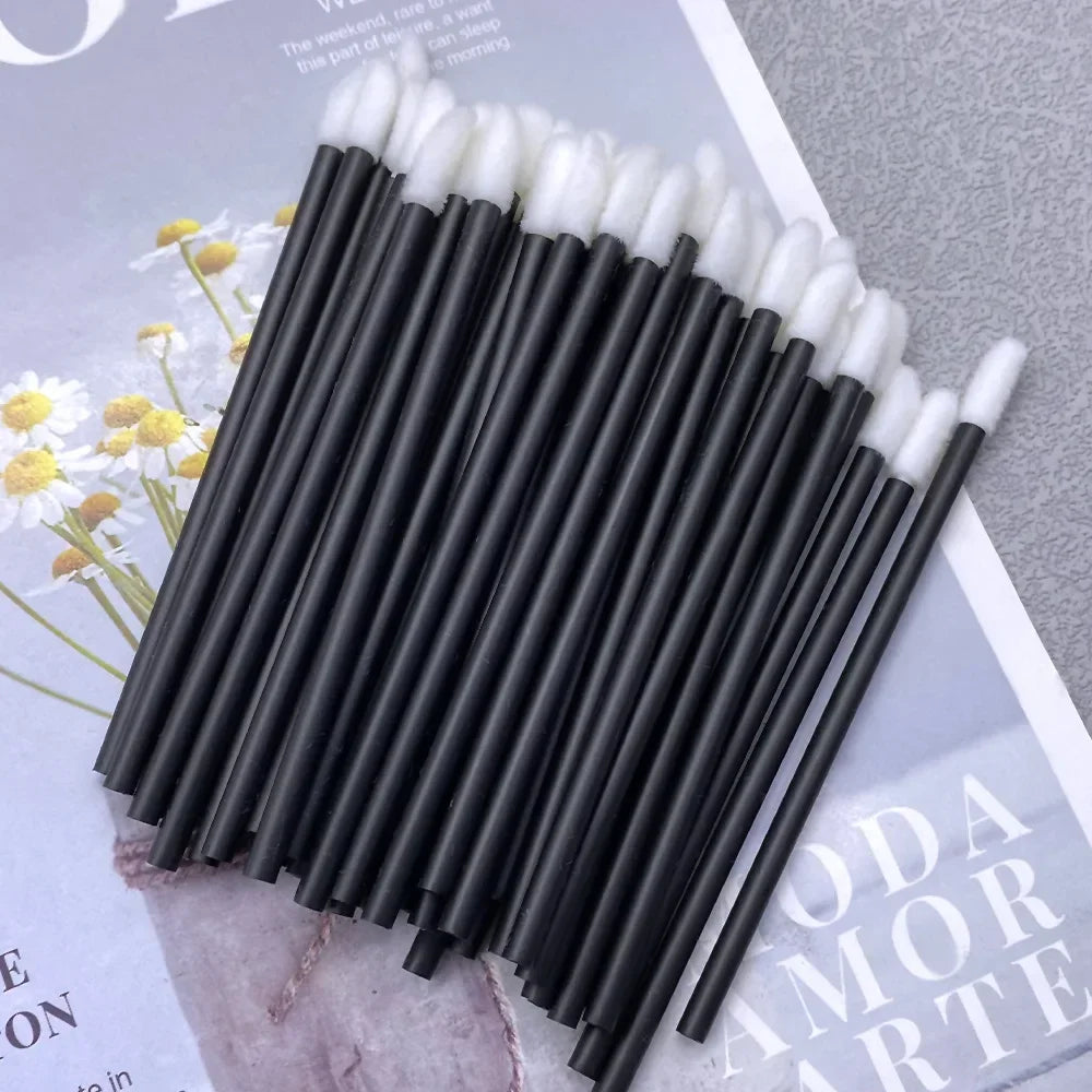 50/1000 PCS Disposable Lip Brush Women Accessories Wholesale Lipstick Gloss Wands Applicator Perfect Best Make Up Tool Hotting