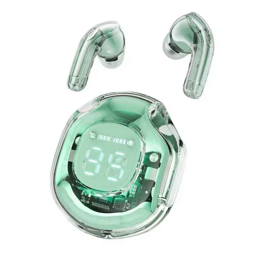 T8 Bluetooth 5.3 Gaming & Sports Earbuds with Deep Bass, Noise Reduction, and Charging Case