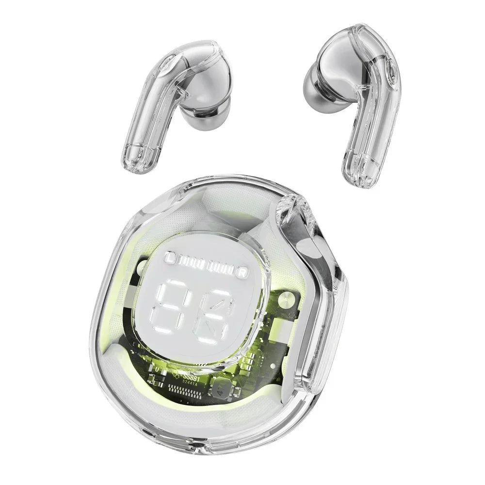T8 Bluetooth 5.3 Gaming & Sports Earbuds with Deep Bass, Noise Reduction, and Charging Case