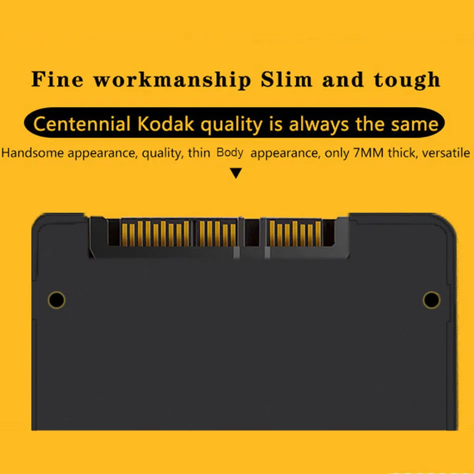 Kodak X120 PRO 2.5" Internal SSD – High-Speed SATA III Hard Drive for Laptops, Available in 128GB, 256GB, 512GB & 1TB, Reliable TLC NAND Flash Storage