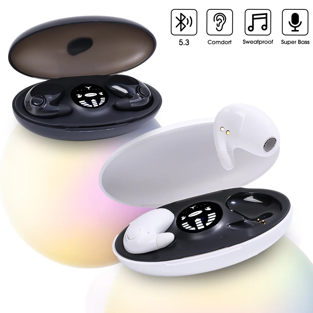 Invisible Comfort Sleep Earbuds – Long Playtime, Noise-Proof, Ergonomic Fit