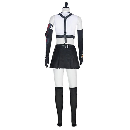 Game Character Cosplay Costume – Tifa Anime-Inspired Outfit for Role Play & Events