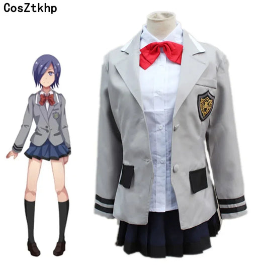 2025 COSZTHKP-Costume de Cosplay Tokyo Ghoul Touka Kirishima, Ensemble Complet d'Uniforme Sв