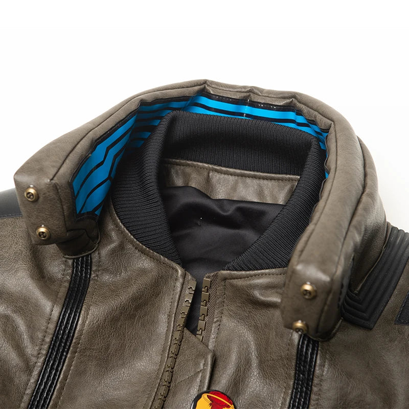 Cyberpunk 2077 Cosplay Costume Set – Futuristic Jacket, Pants, and Accessories for Roleplay, Conventions, Festivals, and Parties