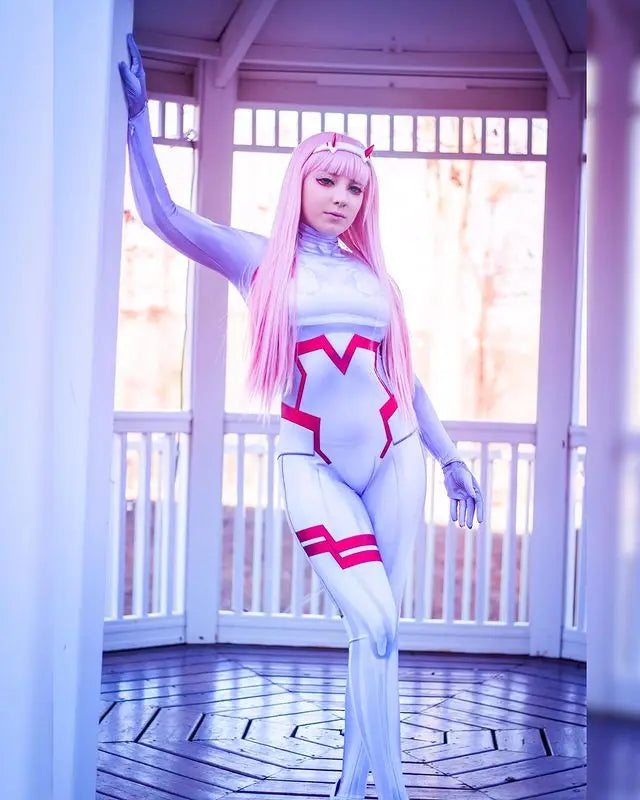 Adult Cosplay Costume Klaxosaur Princess Bodysuit Catsuit