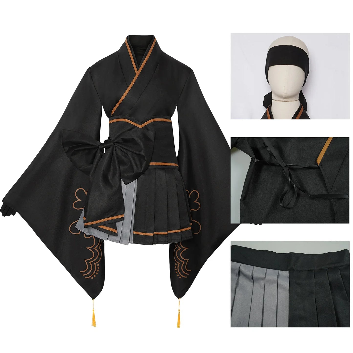 2025 cosplay 2 types B pour Halloween, ensemble kimono 9S 2B, costume de performance sur scène