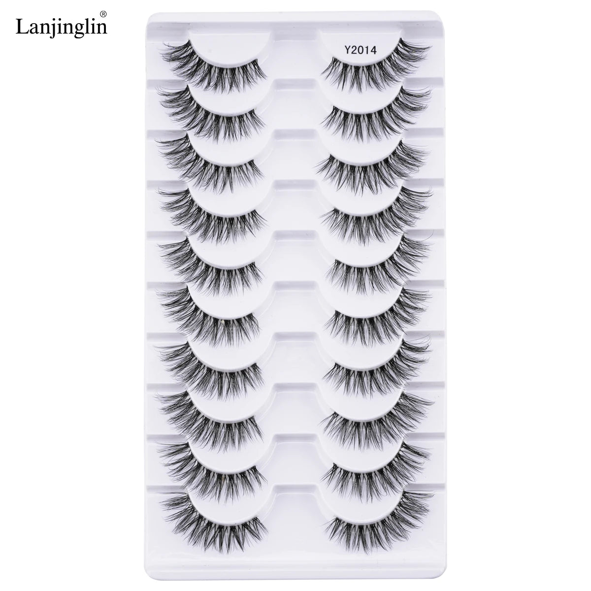 Natural Long 3/10 Pairs 3D Mink Lashes Soft Wispy Fluffy False Eyelashes Extension Make up Tools Fake Lashes maquillaje Cílios